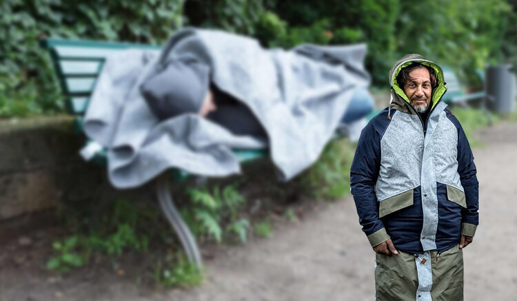 Fotos: Andrey_Popov/Shutterstock.com + Sheltersuit/Aktion Brücke e.V. | © Fotos: Andrey_Popov/Shutterstock.com + Sheltersuit/Aktion Brücke e.V.