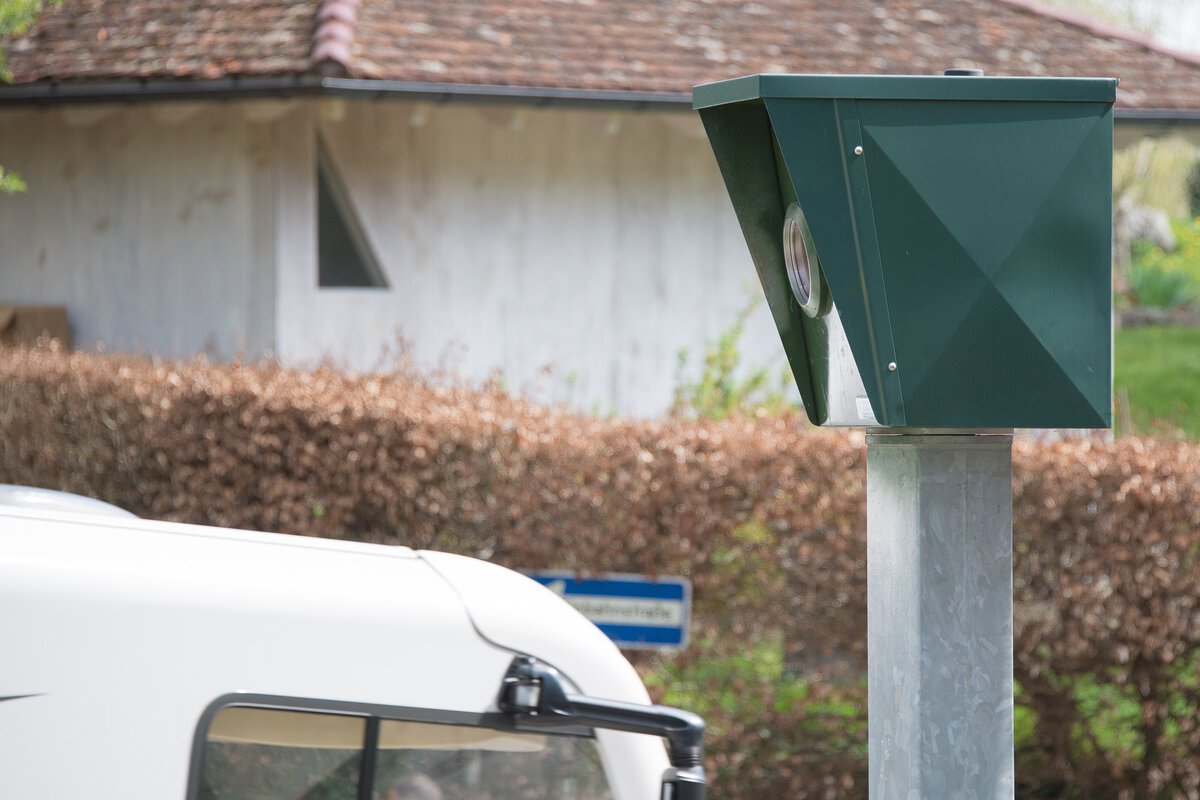 BlitzerAttrappe in Solln für Aufruhr