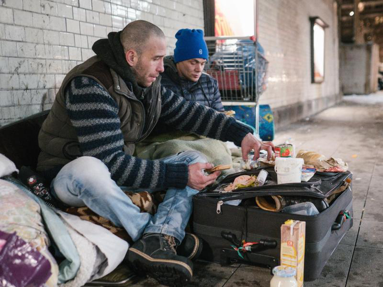 Obdachlose in Hannover | © Ole Spata