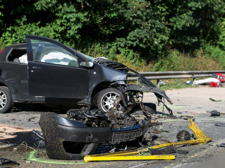 Verkehrsunfall im Münsterland | © Guido Kirchner