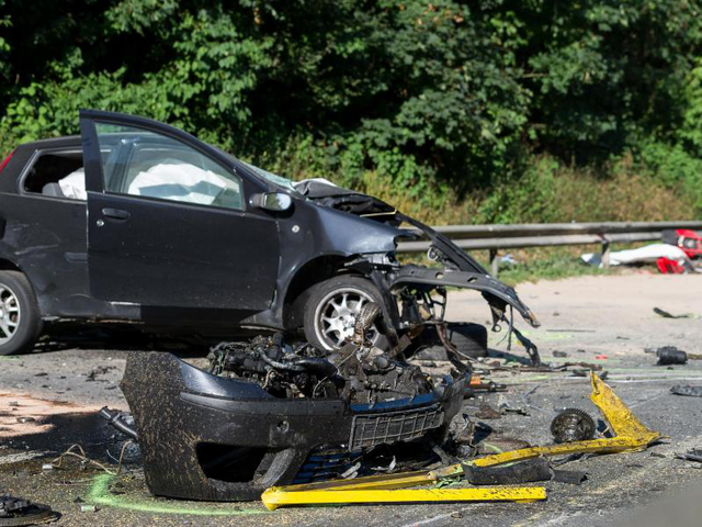 Verkehrsunfall im Münsterland | © Guido Kirchner