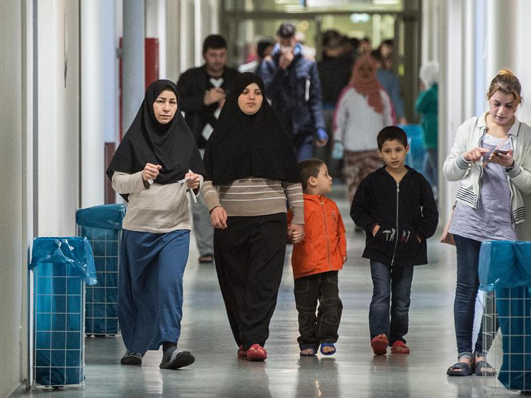 Flüchtlinge in Hessen | © Boris Roessler