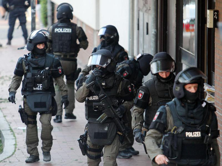 Polizei-Einsatz in Hildesheim | © Chris Gossmann