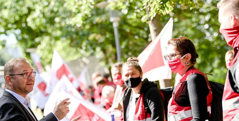 Tarifrunde im Öffentlichen Dienst | © Britta Pedersen