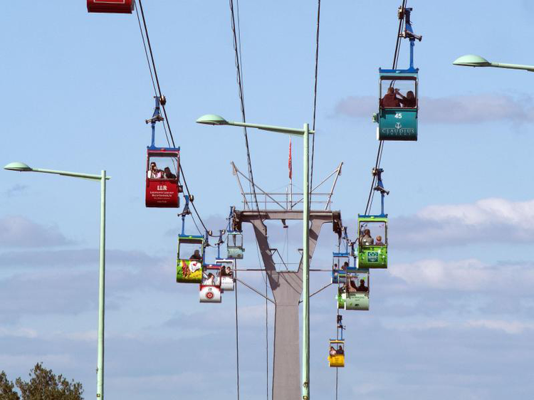 Seilbahn in Köln | © Henning Kaiser