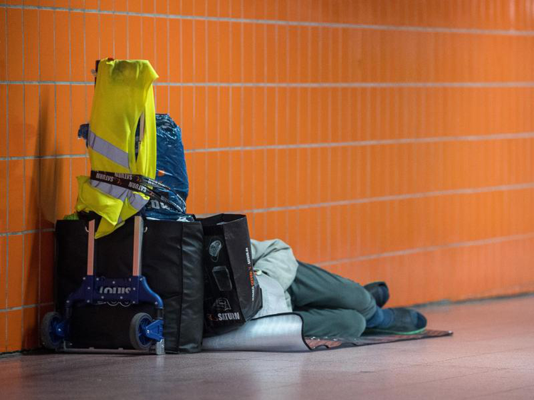 Obdachlos | © Sebastian Gollnow