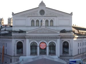 Das Gärtnerplatztheater in München - Frontansicht